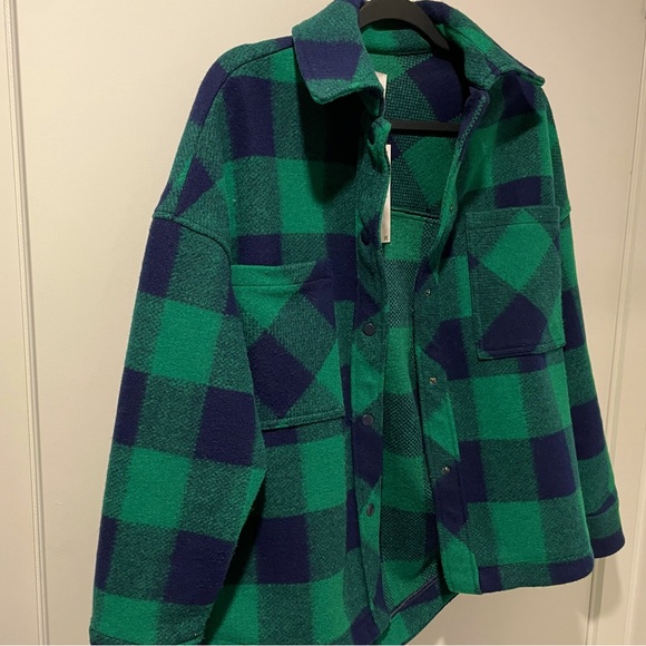 NWT Zara plaid shacket - Picture 3 of 5